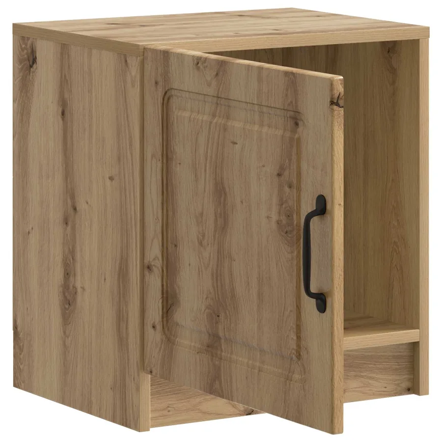 Cabinet de chevet 2 pc Chêne artisanal 43 x 34,5 x 47 cm - 6