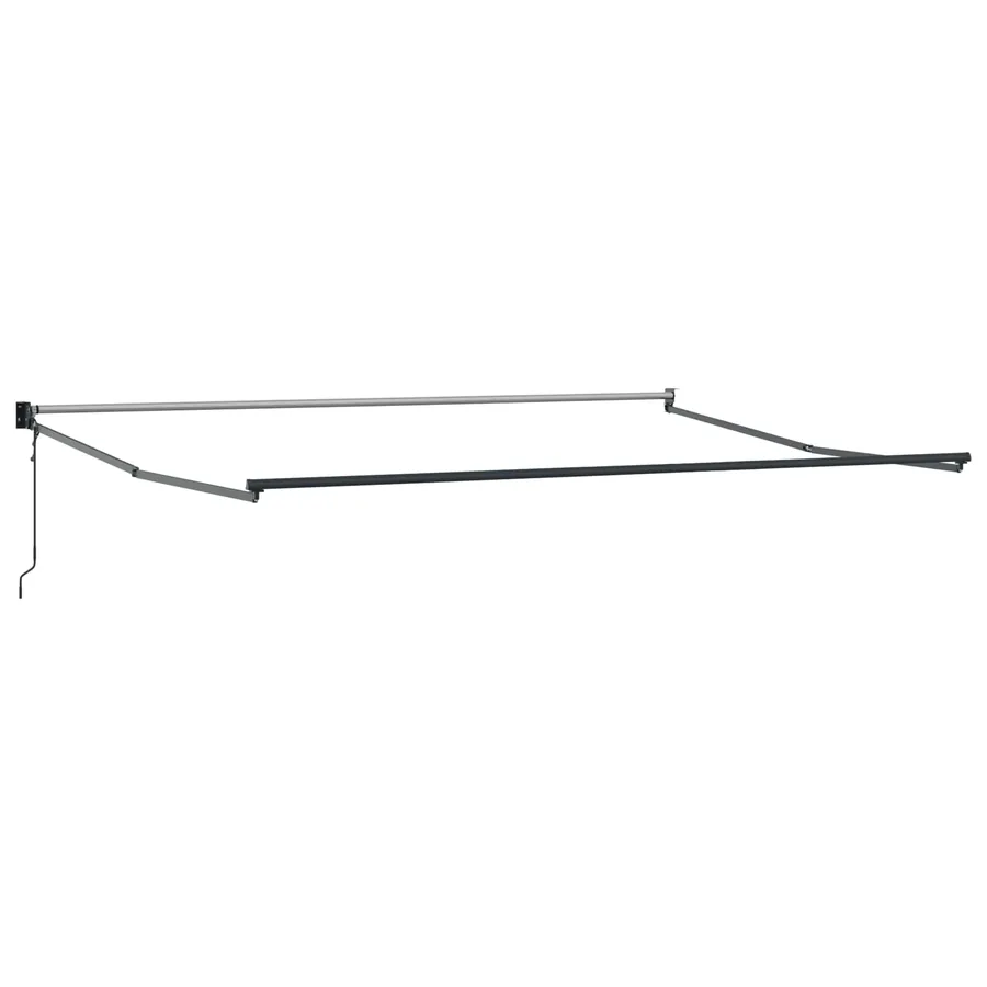 Auvent rétractable Anthracite 4 x 2 m Polyester et métal - 3