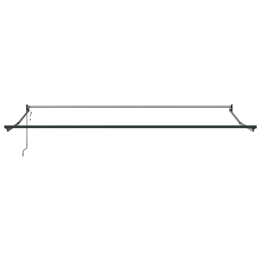 Auvent rétractable Anthracite 4 x 2 m Polyester et métal - 5