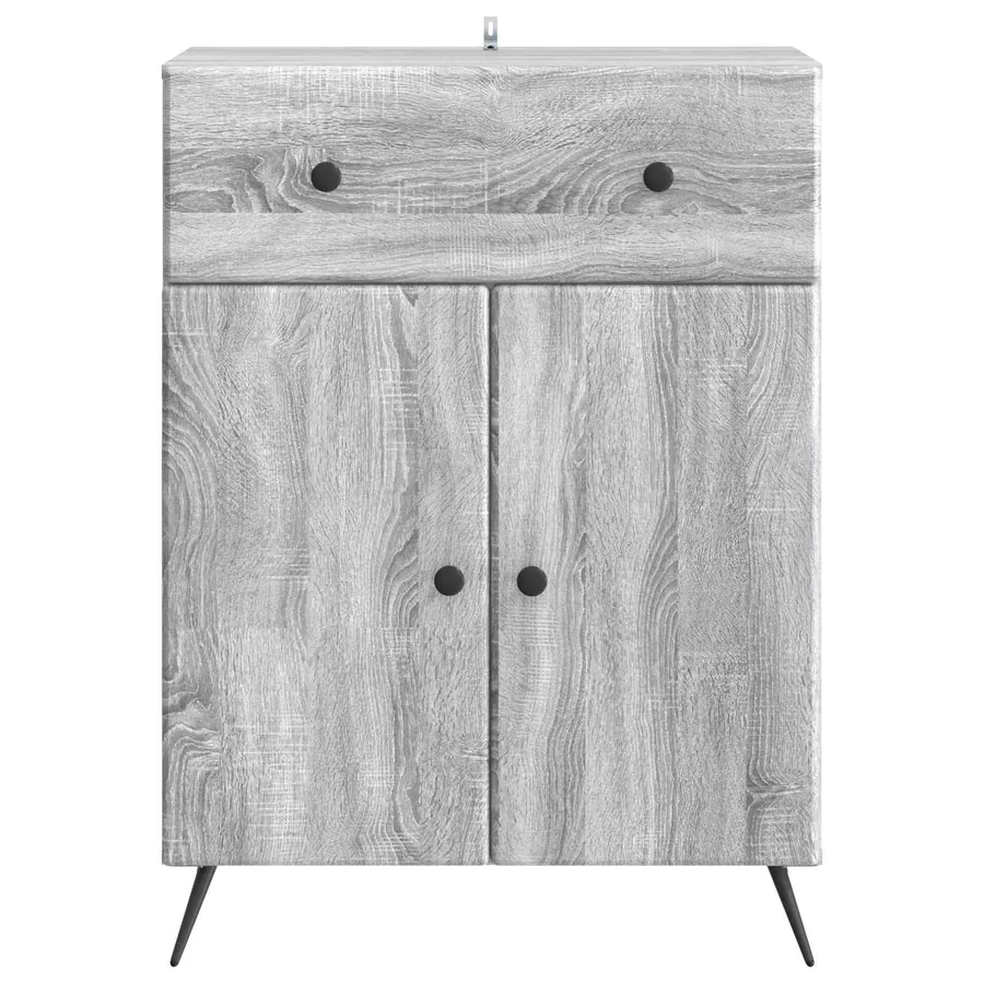 Buffet Sonoma gris 66 x 34,5 x 90 cm Bois d'ingénierie - 6