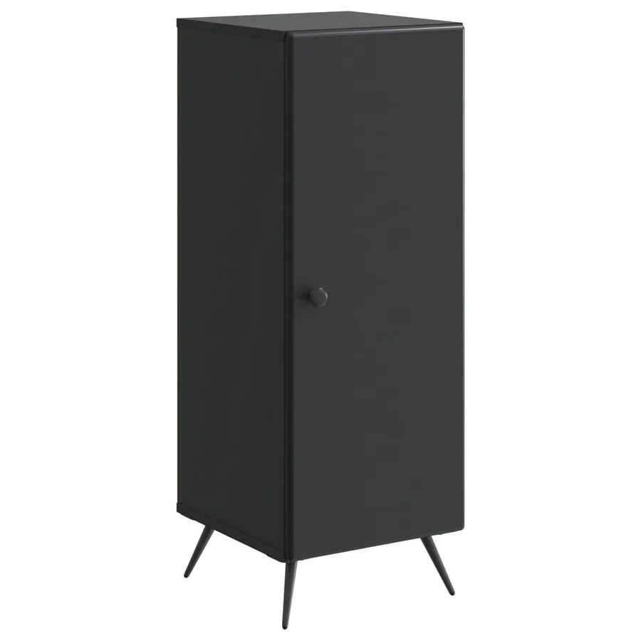Buffet Noir 33 x 34,5 x 90 cm Bois d'ingénierie - 2
