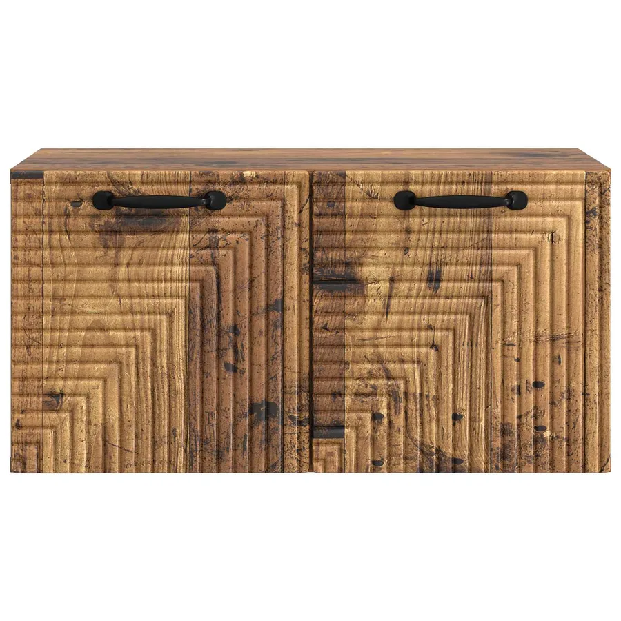 Meuble TV mural Bois ancien 59,5 x 31 x 30 cm Bois d'ingénierie - 6