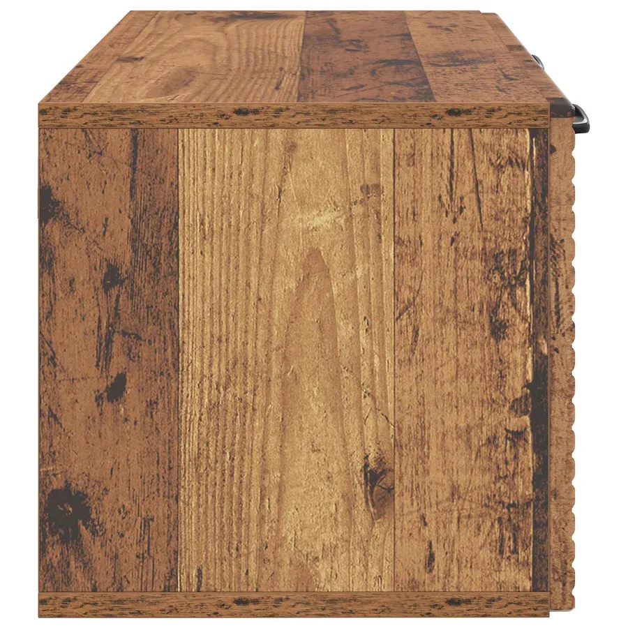 Meuble TV mural Bois ancien 59,5 x 31 x 30 cm Bois d'ingénierie - 7