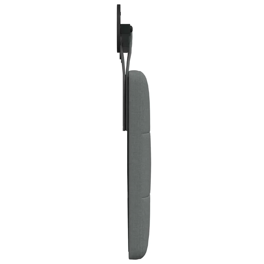 Tête de lit suspendue Gris foncé Tissu - 6
