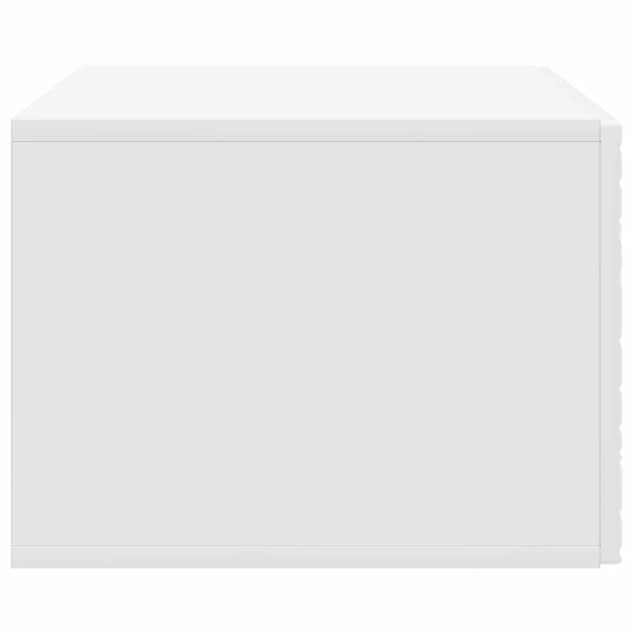 Meuble TV mural 98 x 41 x 30 cm Blanc brillant - 6