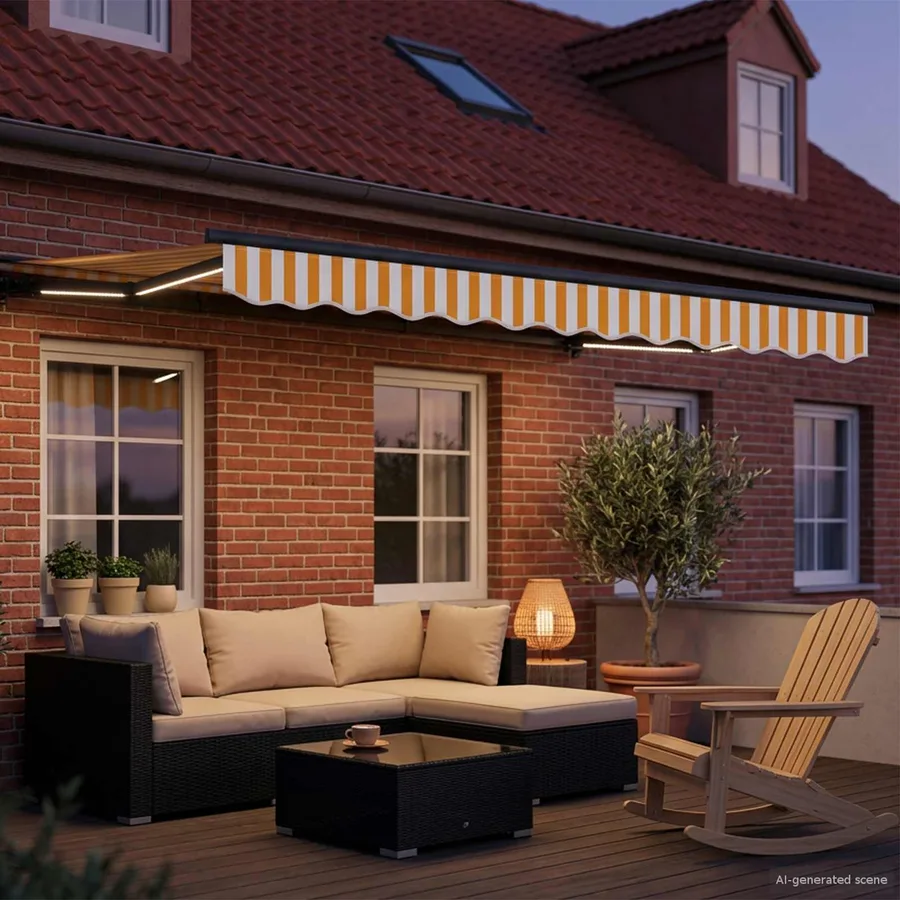 Auvent rétractable électrique 3,5 x 2 m - 3