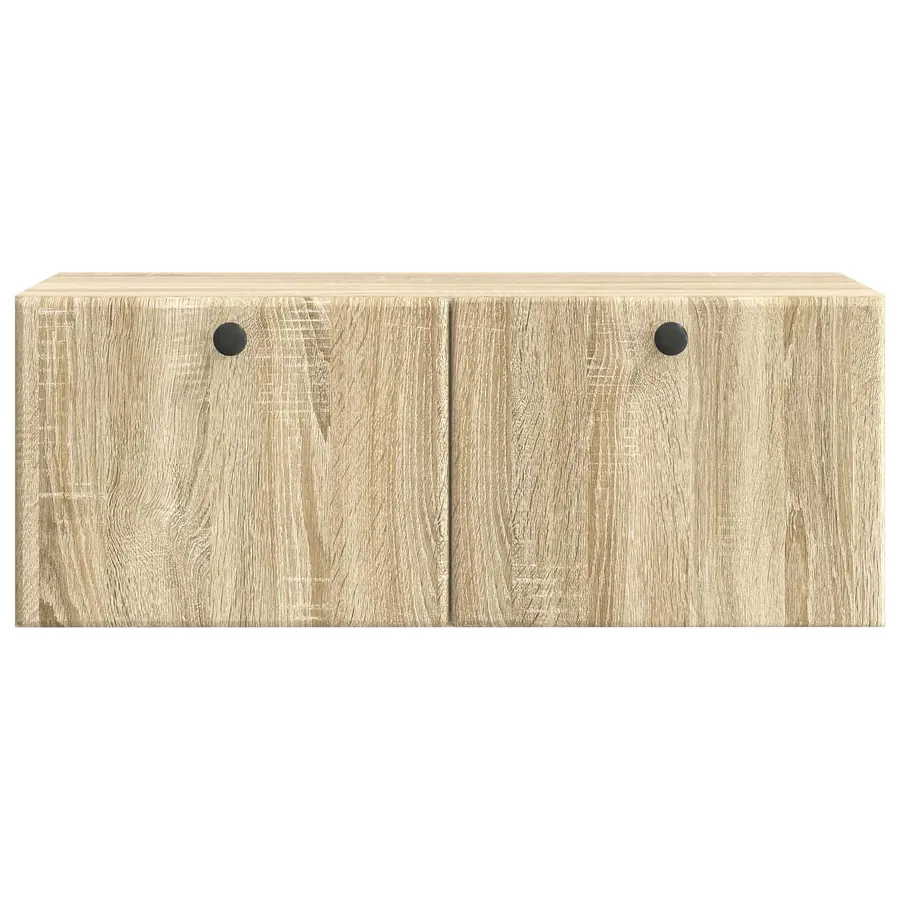 Meuble TV mural 78,5 x 31 x 30 cm Chêne Sonoma - 6