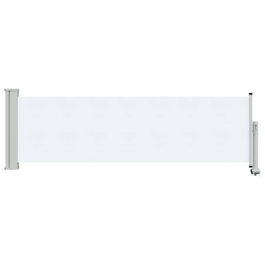 Auvent latéral 60 x 300 cm Rectangulaire Blanc - 2
