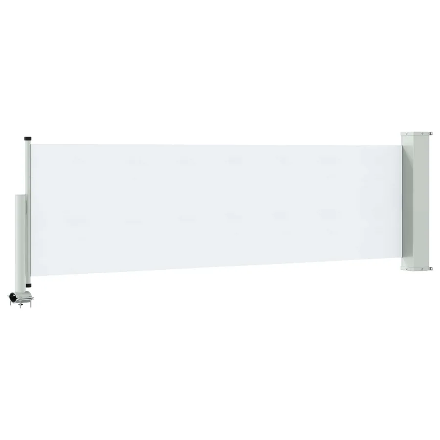 Auvent latéral 60 x 300 cm Rectangulaire Blanc - 5