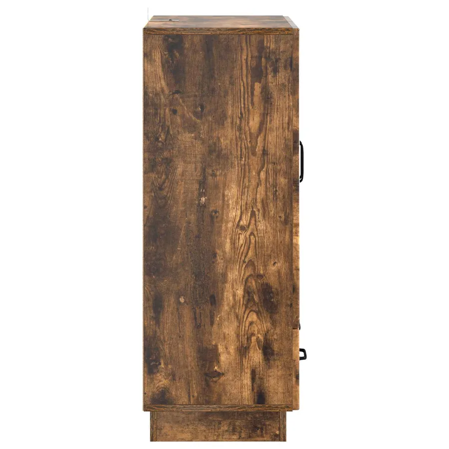 Buffet Chêne fumé 66 x 34,5 x 92 cm Bois d'ingénierie - 6