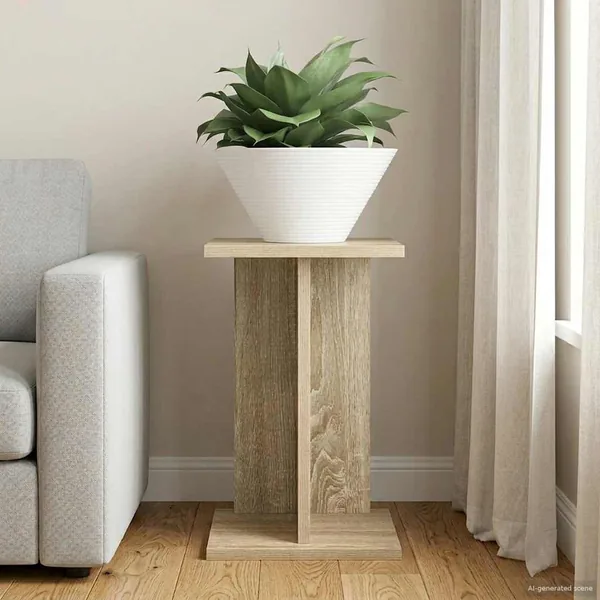 Support de Plante Chêne Sonoma 25 x 25,5 x 40,5 cm