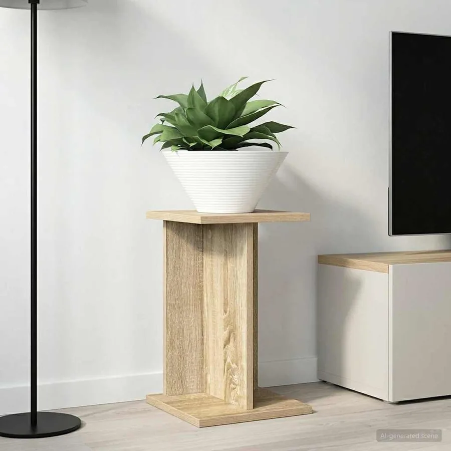 Support de Plante Chêne Sonoma 25 x 25,5 x 40,5 cm - 4