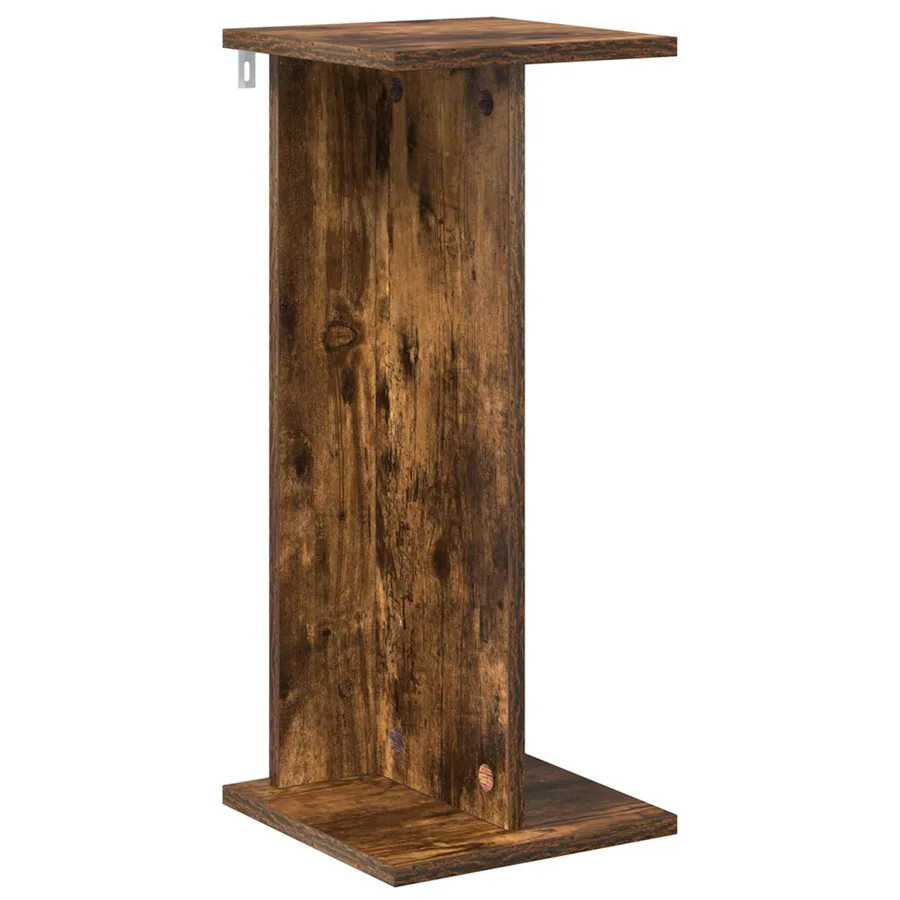 Support de Plante 2 pc Chêne Fumé 25 x 25,5 x 60,5 cm - 5