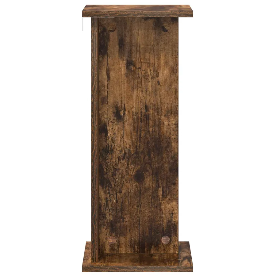 Support de Plante 2 pc Chêne Fumé 25 x 25,5 x 60,5 cm - 7