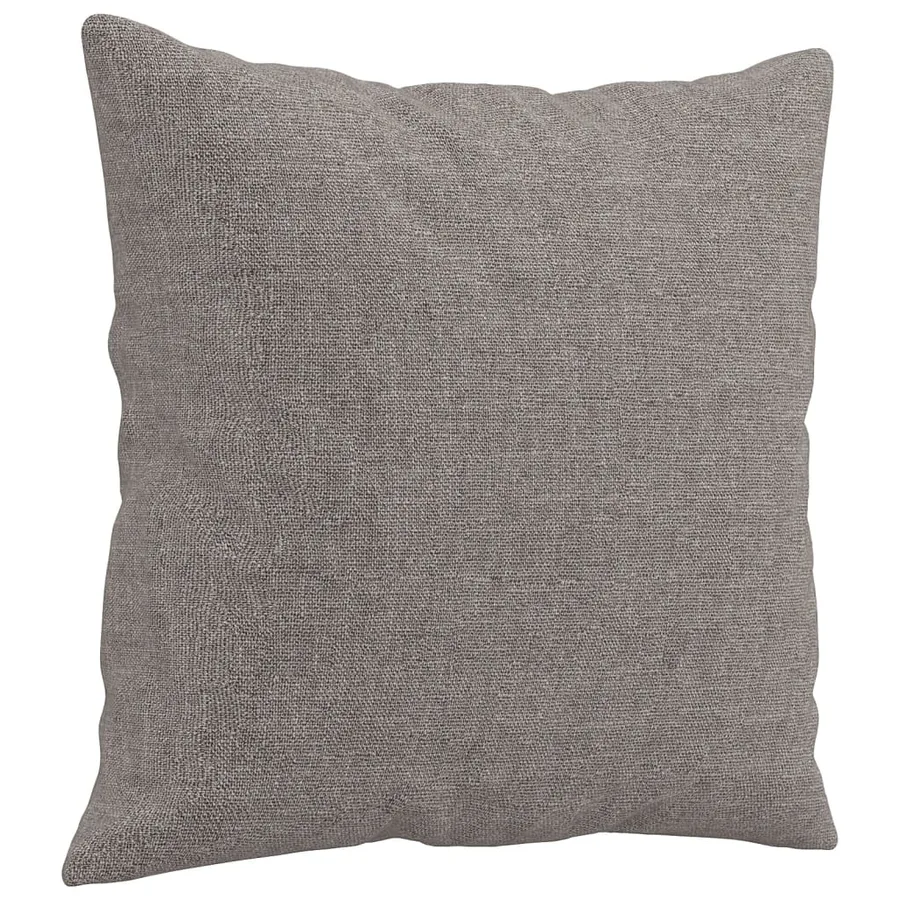 Ensemble de canapés 3 pcs avec coussins taupe tissu - 9