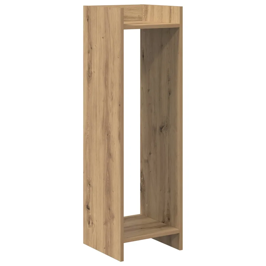 Support de Plante 2 pc Chêne Artisanal 30 x 30 x 100 cm - 5