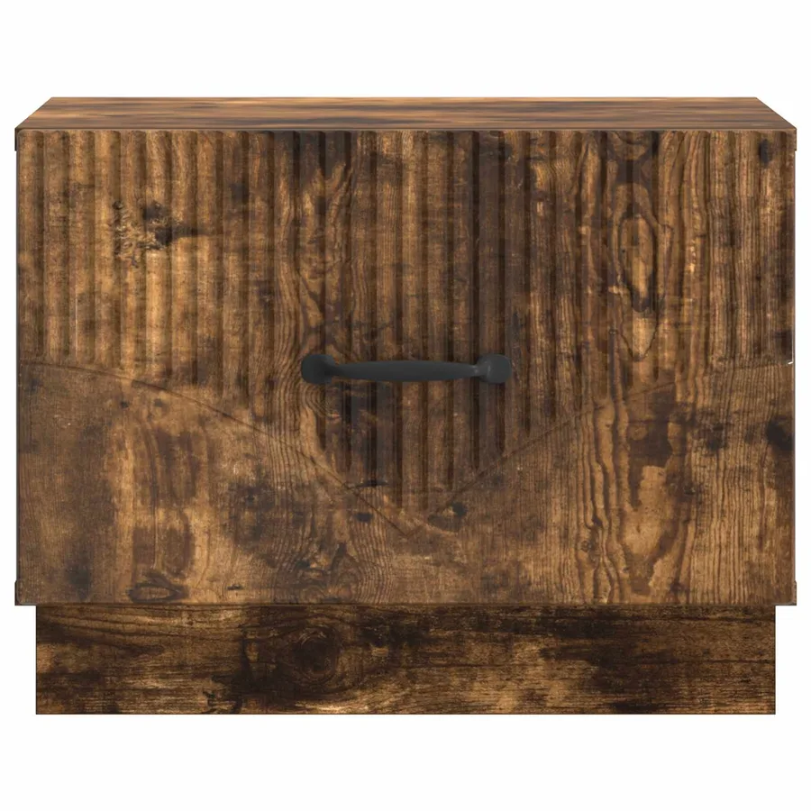 Table basse Chêne fumé 49 x 50 x 37 cm Bois d'ingénierie - 5