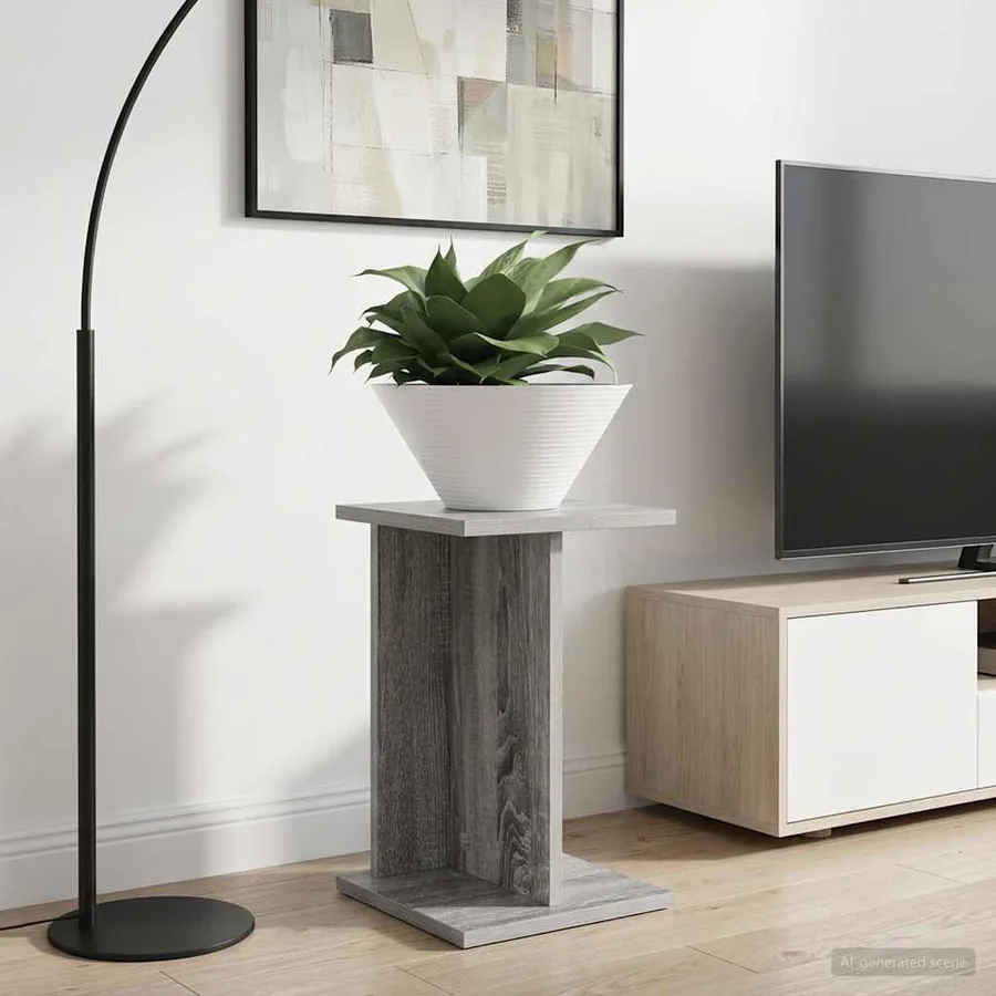 Support de Plante Gris Sonoma 25 x 25,5 x 40,5 cm - 4