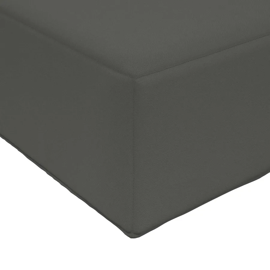 Coussin de Siège d'Extérieur Anthracite 80 x 40 x 8 cm - 6