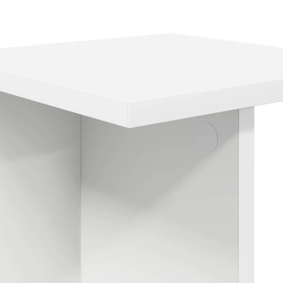 Support de Plante 2 pc Blanc 25 x 25,5 x 100,5 cm - 9