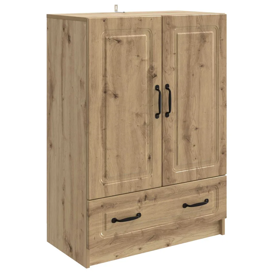 Buffet Chêne artisanal 66 x 34,5 x 92 cm Bois d'ingénierie - 2