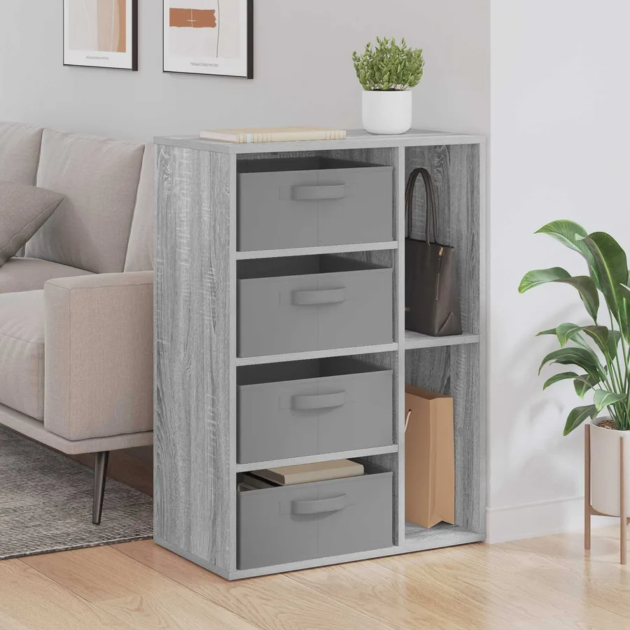 Buffet Sonoma gris 60 x 33,5 x 84 cm
