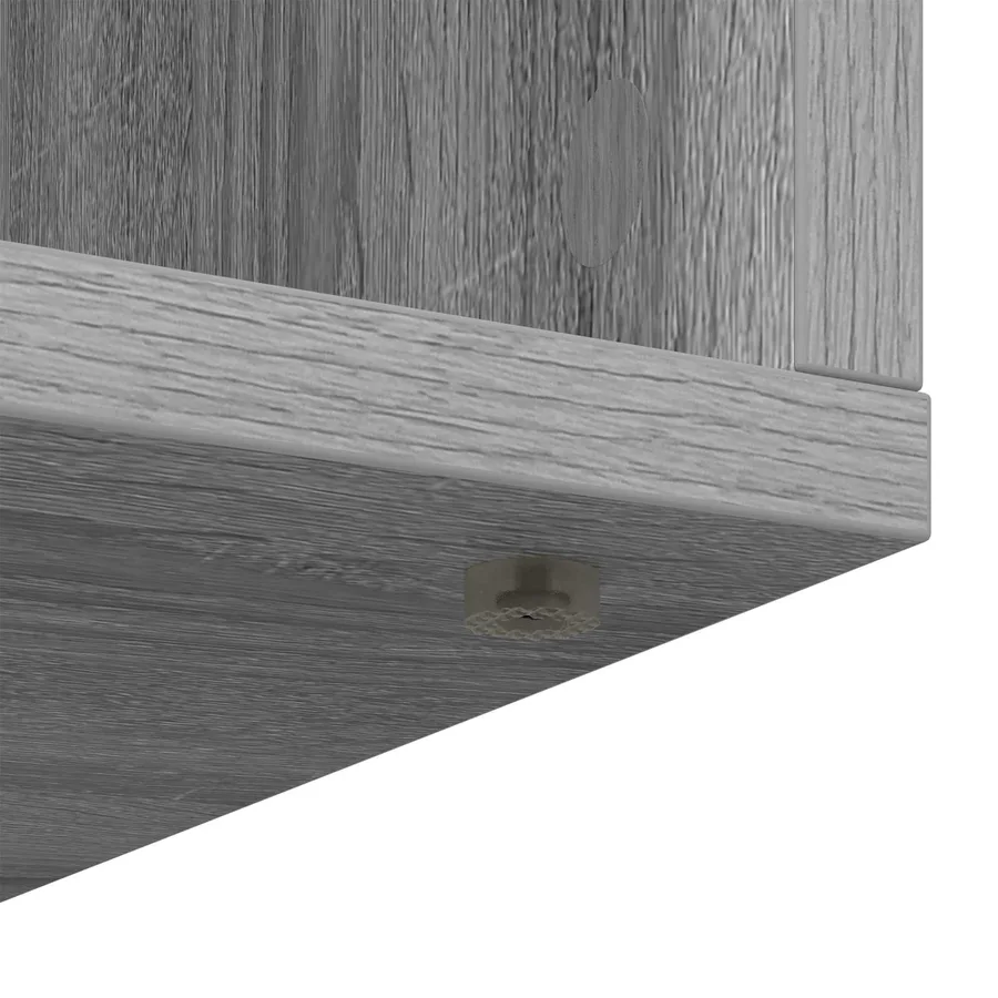 Buffet Sonoma gris 60 x 33,5 x 84 cm - 11