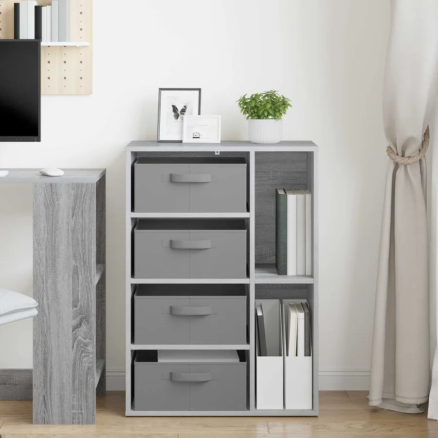 Buffet Sonoma gris 60 x 33,5 x 84 cm - 4