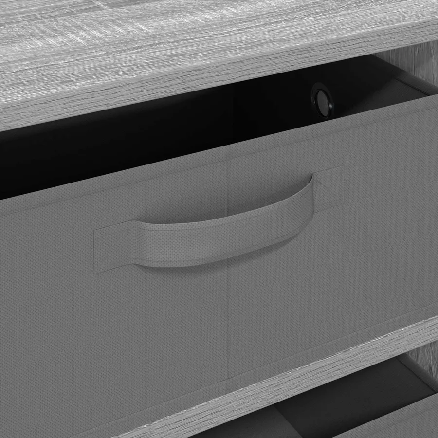 Buffet Sonoma gris 60 x 33,5 x 84 cm - 8