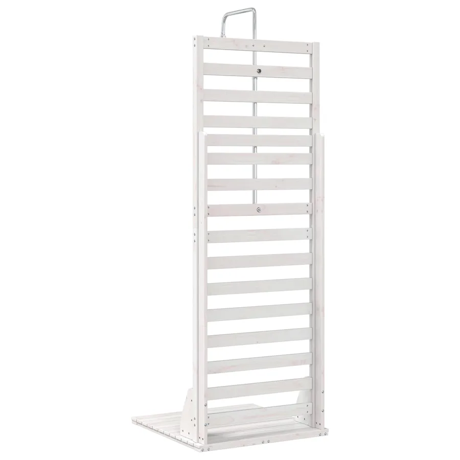 Douche d'extérieur 225 cm Blanc - 6