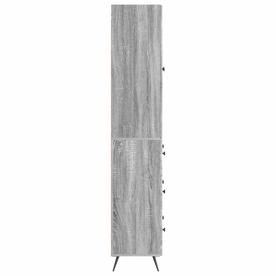 Ensemble de Meubles 2 pcs Sonoma gris 66 x 34,5 x 90 cm - 6
