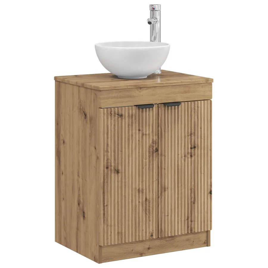 Armoire de salle de bain Chêne artisanal 54 x 41 x 70 cm - 3
