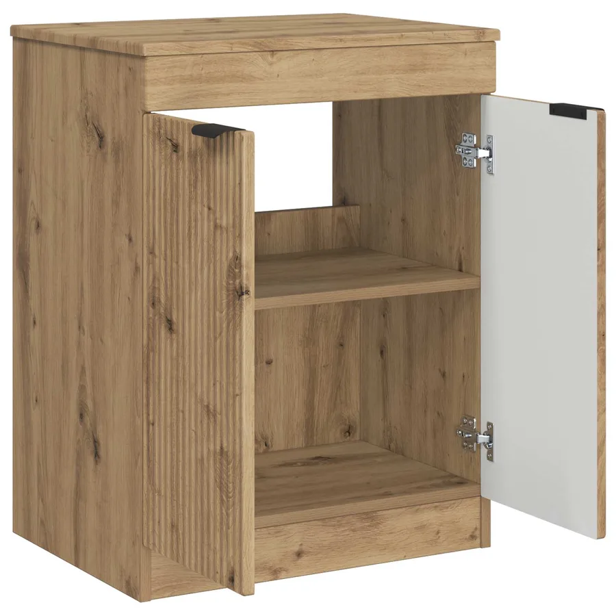 Armoire de salle de bain Chêne artisanal 54 x 41 x 70 cm - 4