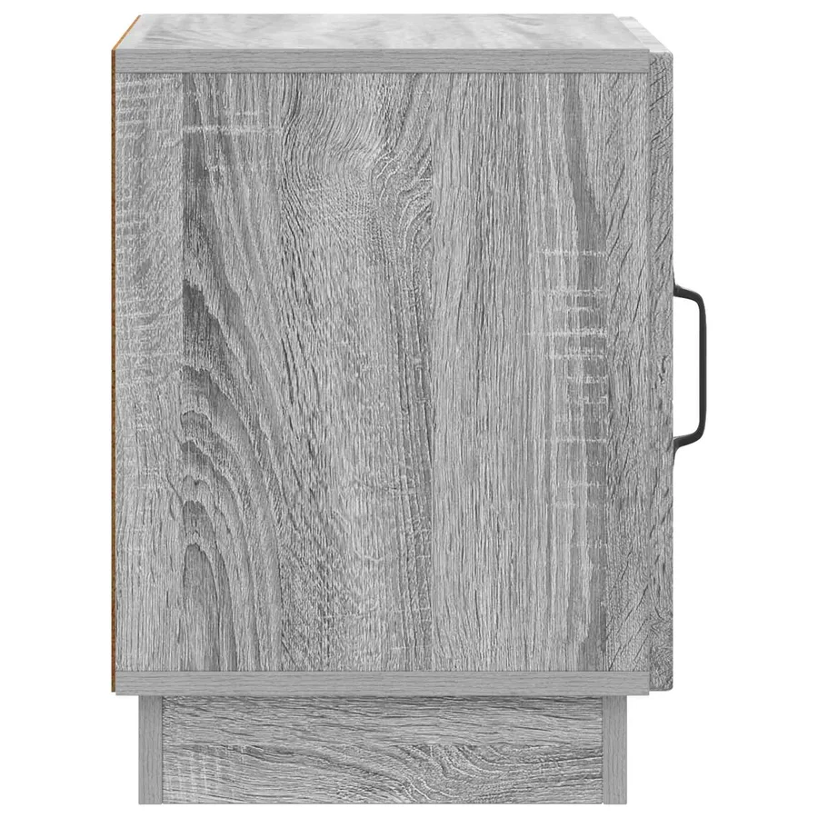 Table de chevet Sonoma gris 43 x 34,5 x 47 cm Bois d'ingénierie - 6