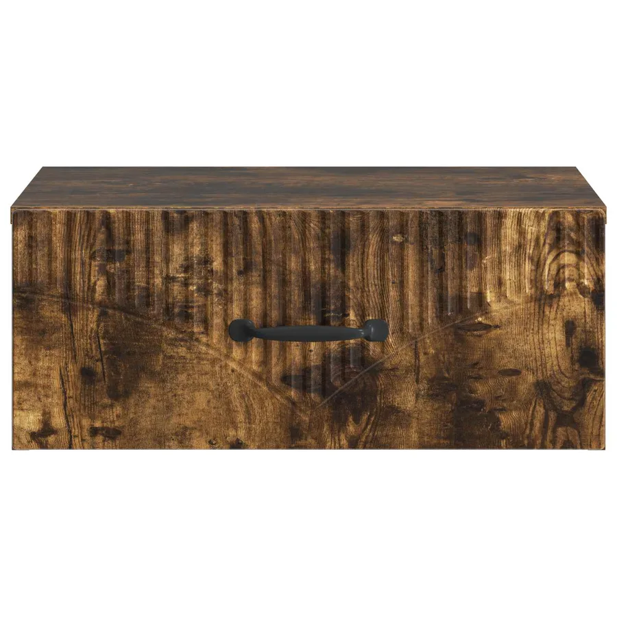 Cabinet de chevet mural Chêne fumé 49 x 34,5 x 20 cm - 5