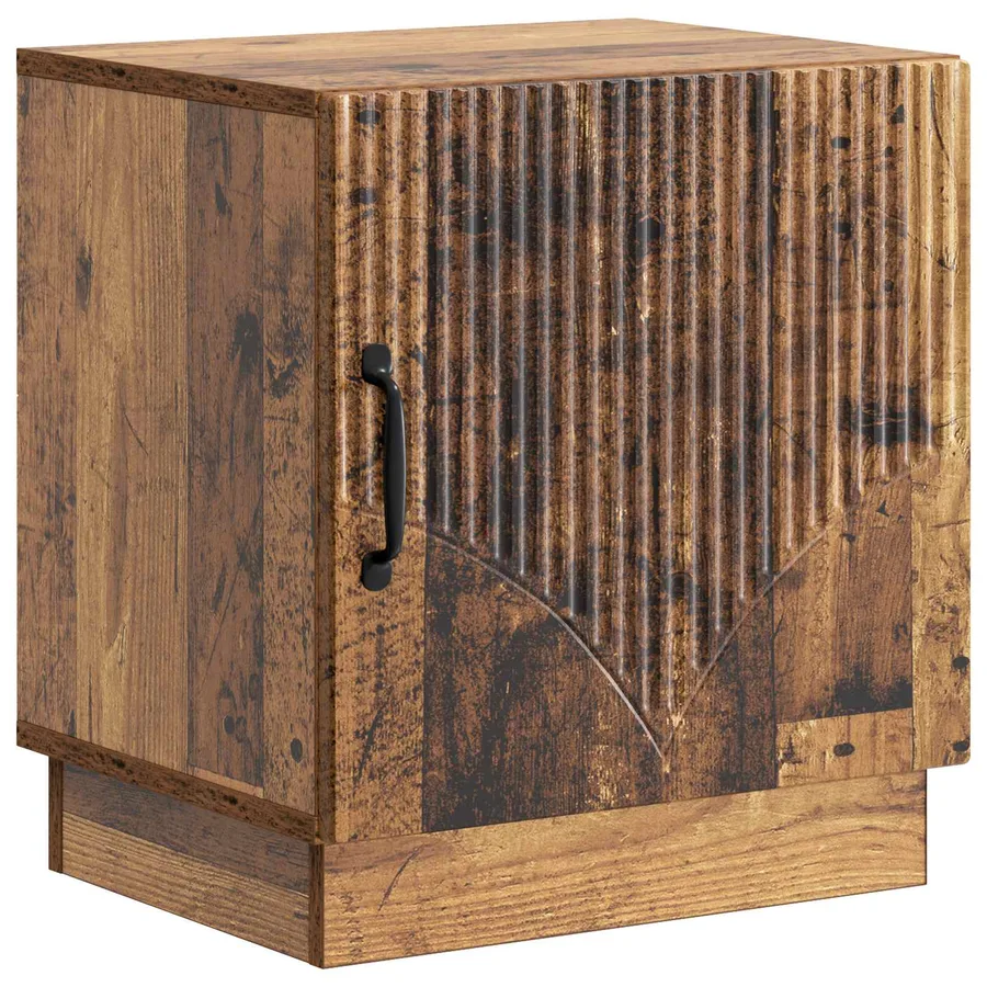 Table de chevet Bois ancien 43 x 34,5 x 47 cm Bois d'ingénierie - 2
