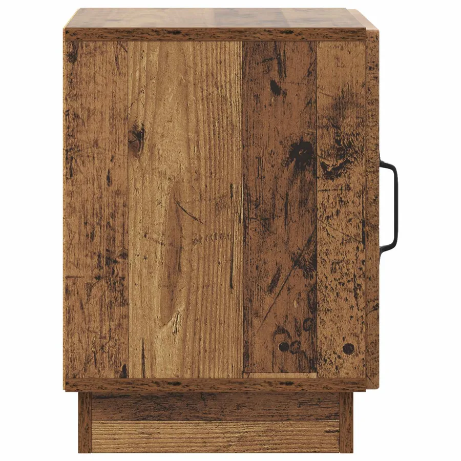 Table de chevet Bois ancien 43 x 34,5 x 47 cm Bois d'ingénierie - 6