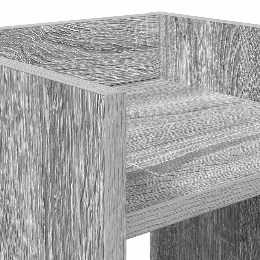 Support de Plante 2 pc Gris Sonoma 30 x 30 x 80 cm - 9