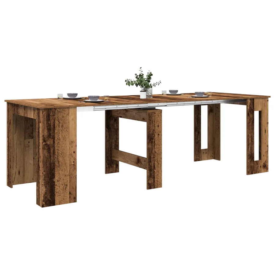 Table à dîner 240 x 85 x 75 cm Bois d'ingénierie Bois ancien - 3