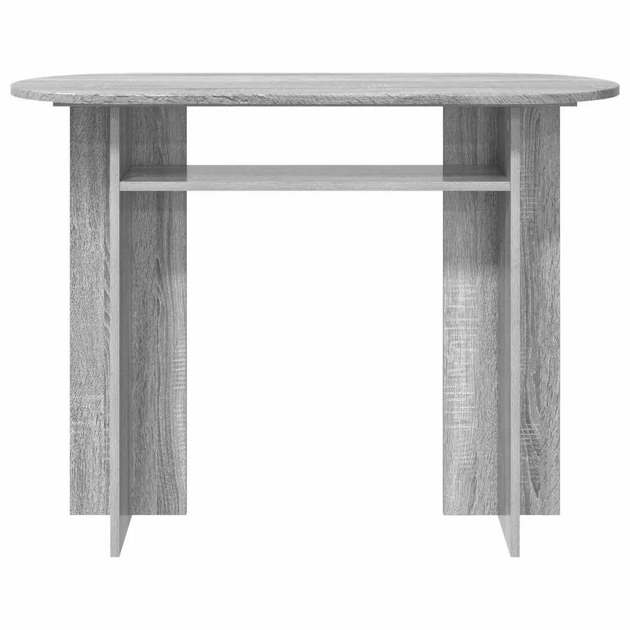 Table console Sonoma gris 100 x 39,5 x 75 cm Bois d'ingénierie - 5