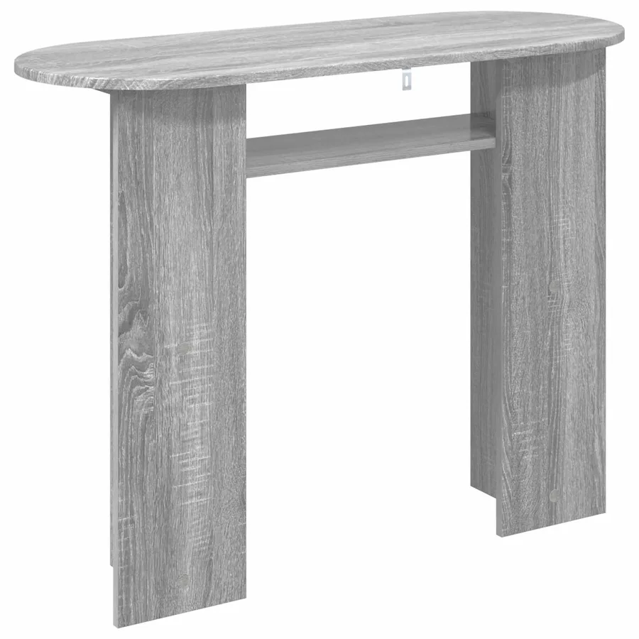 Table console Sonoma gris 100 x 39,5 x 75 cm Bois d'ingénierie - 7