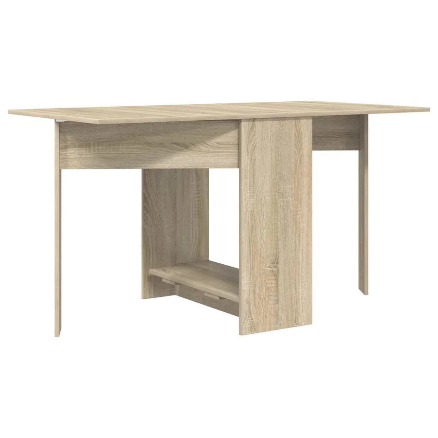 Table à dîner 138 x 70 x 73,5 cm Bois d'ingénierie Chêne Sonoma - 2
