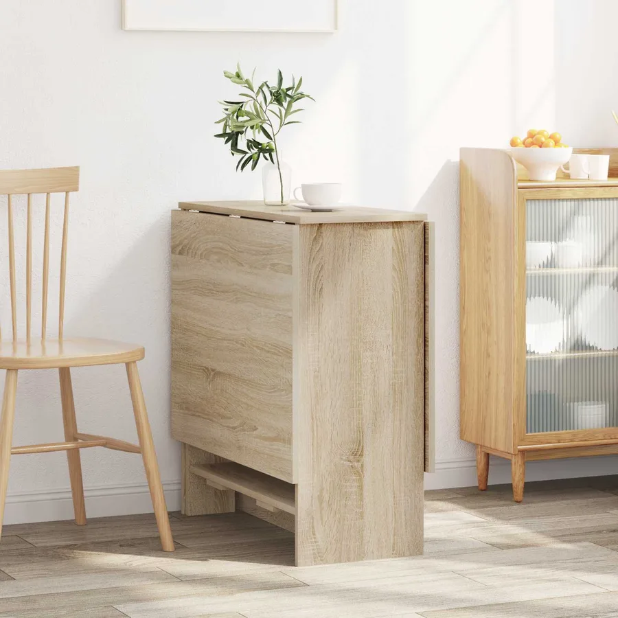 Table à dîner 138 x 70 x 73,5 cm Bois d'ingénierie Chêne Sonoma - 4