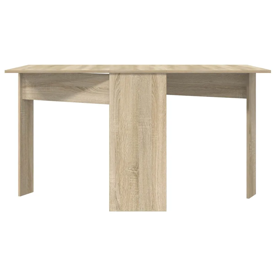 Table à dîner 138 x 70 x 73,5 cm Bois d'ingénierie Chêne Sonoma - 5