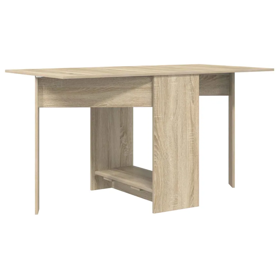 Table à dîner 138 x 70 x 73,5 cm Bois d'ingénierie Chêne Sonoma - 7