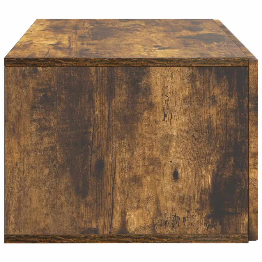 Meuble TV mural Chêne fumé 59,5 x 41 x 30 cm Bois d'ingénierie - 7