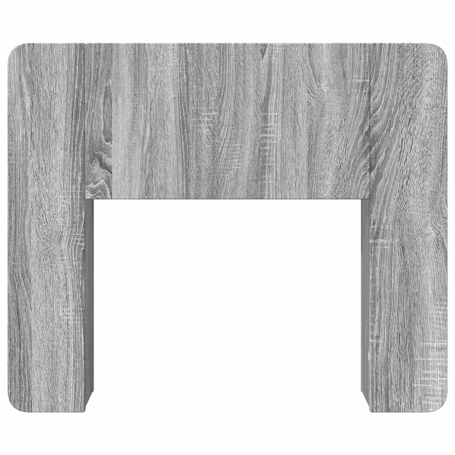 Cabinet de Tête de Lit Sonoma gris Bois d'ingénierie - 5
