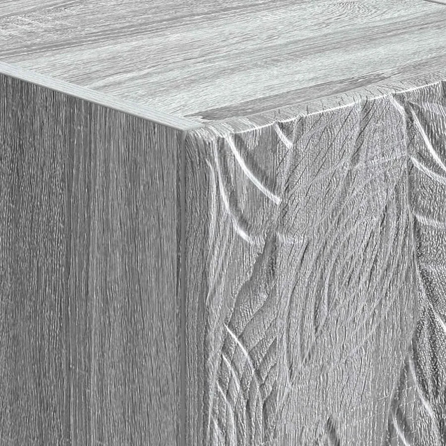 Table d'appoint murale Sonoma gris 87,5 x 34,5 x 17 cm - 7
