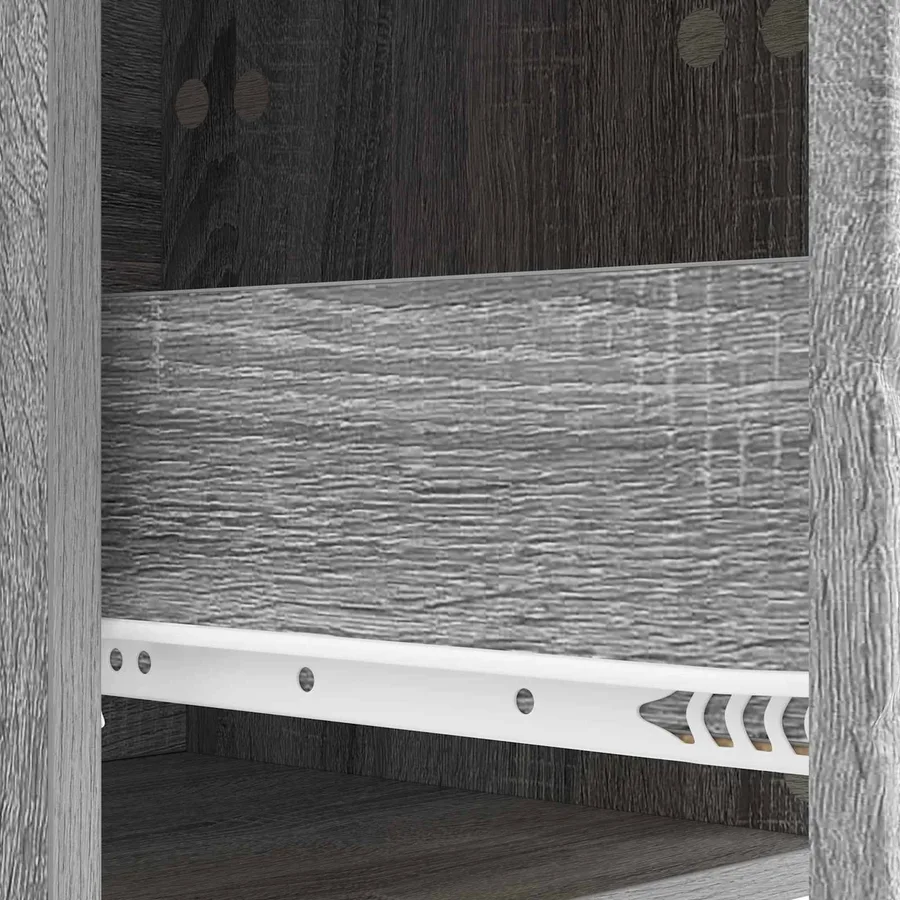 Table d'appoint murale Sonoma gris 87,5 x 34,5 x 17 cm - 8