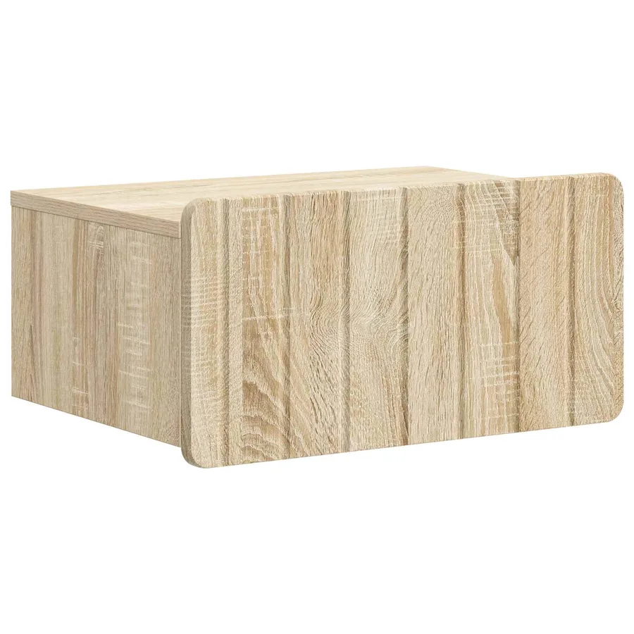 Cabinet de chevet mural 2 pcs Chêne Sonoma 49 x 34,5 x 24 cm - 5